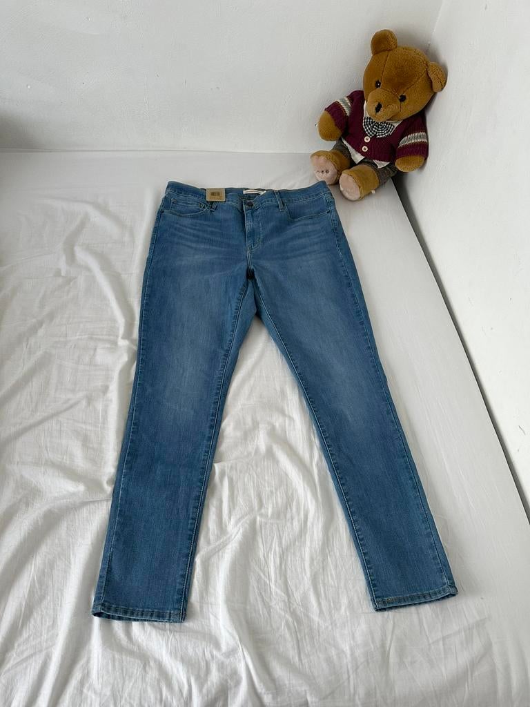 Nieuwe Levi’s skinny jeans, Ophalen of Verzenden, Nieuw, Blauw, W33 - W36 (confectie 42/44)