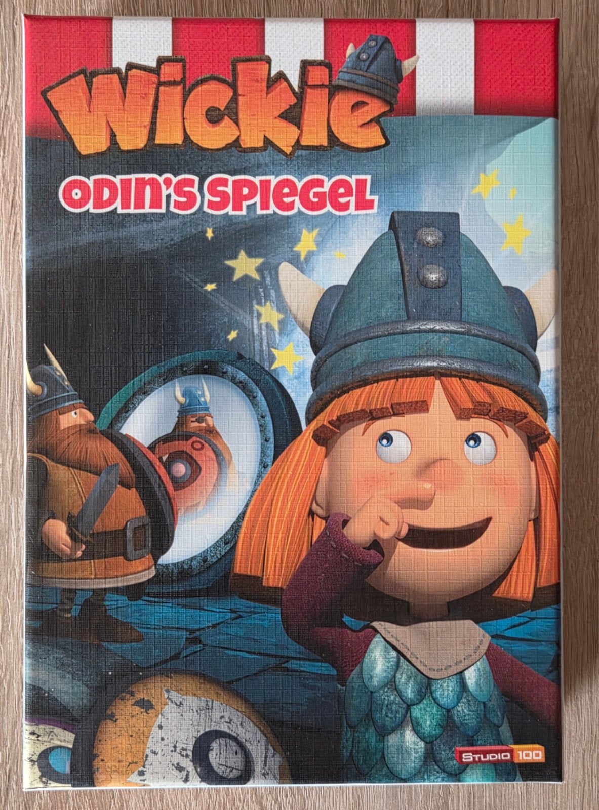 Wickie odin's spiegel spel, Hobby en Vrije tijd, Ophalen of Verzenden, Zo goed als nieuw