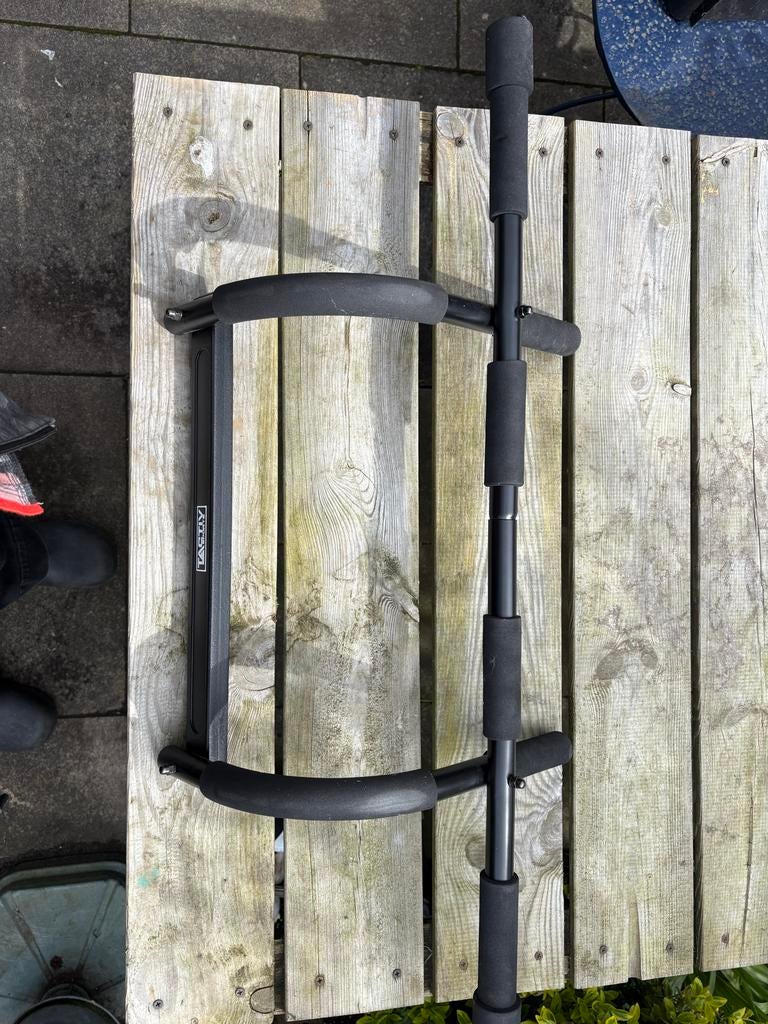 Optrekstang voor op deur - thuissport, Ophalen, Gebruikt, Armen, Oprekstang