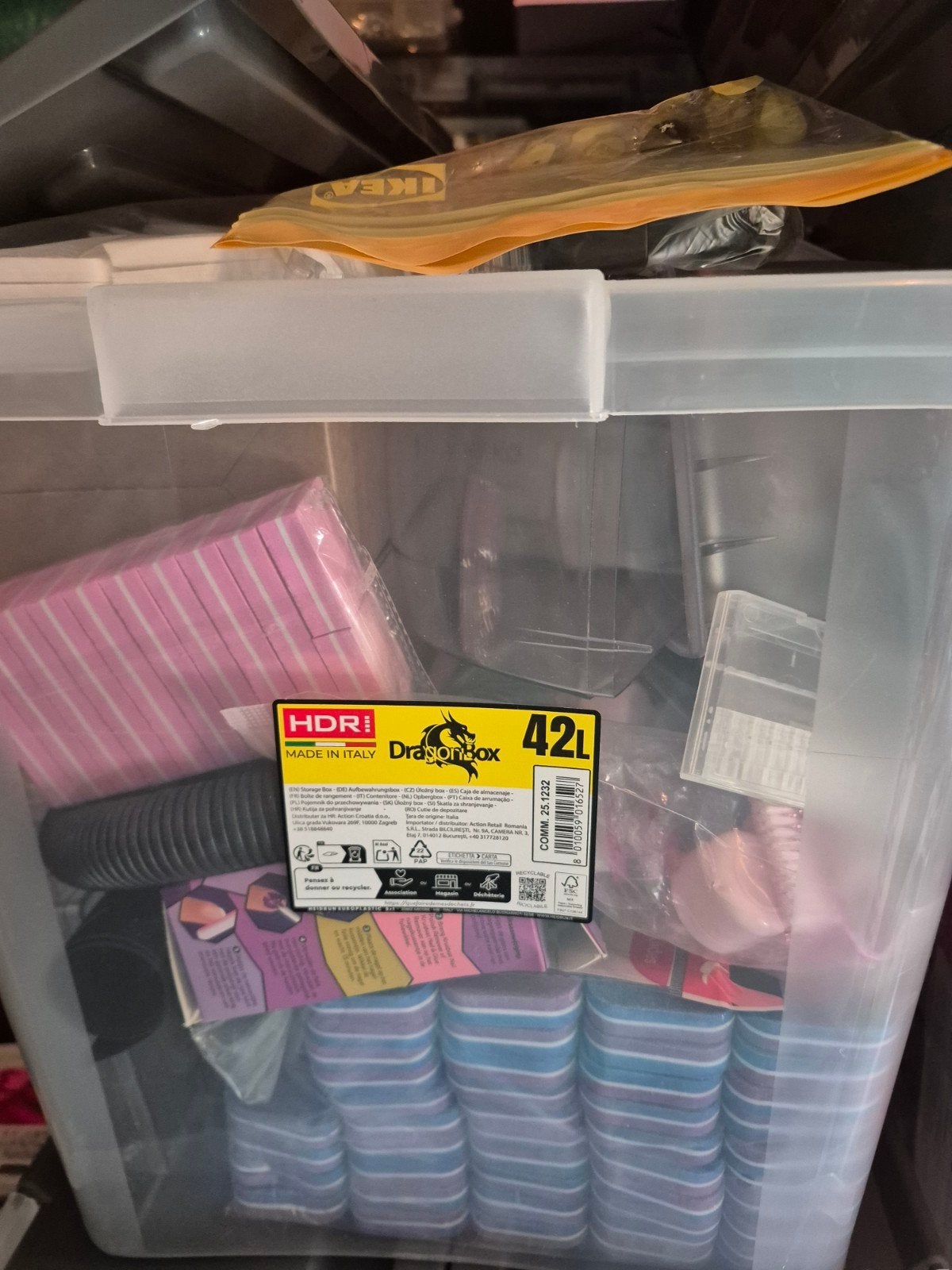 Verassingsbox vol nagelbenodigdheden, Ophalen of Verzenden, Gehele gezicht