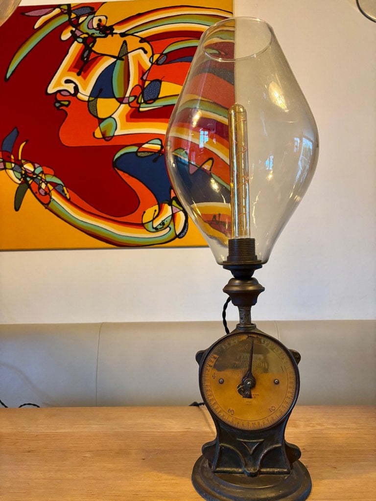 Tafellamp "Salter", Ophalen, Overige typen, Gebruikt, Vintage