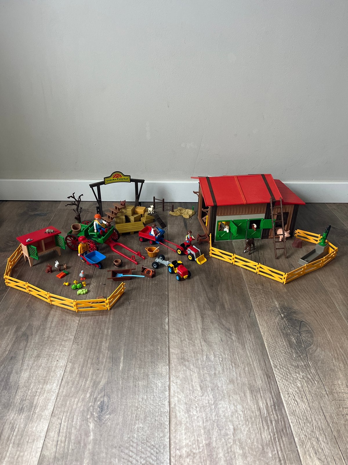 Playmobil Boerderij Set met Dieren en Voertuigen, Ophalen of Verzenden, Gebruikt, Jongen of Meisje