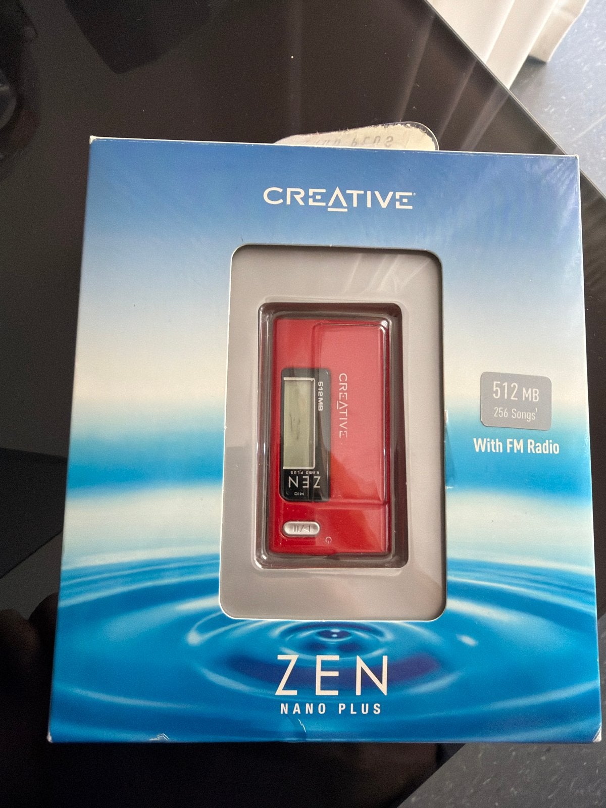 Creative Zen Nano Plus MP3-speler 512MB met FM Radio, Ophalen, Met radio, Creative, Nieuw
