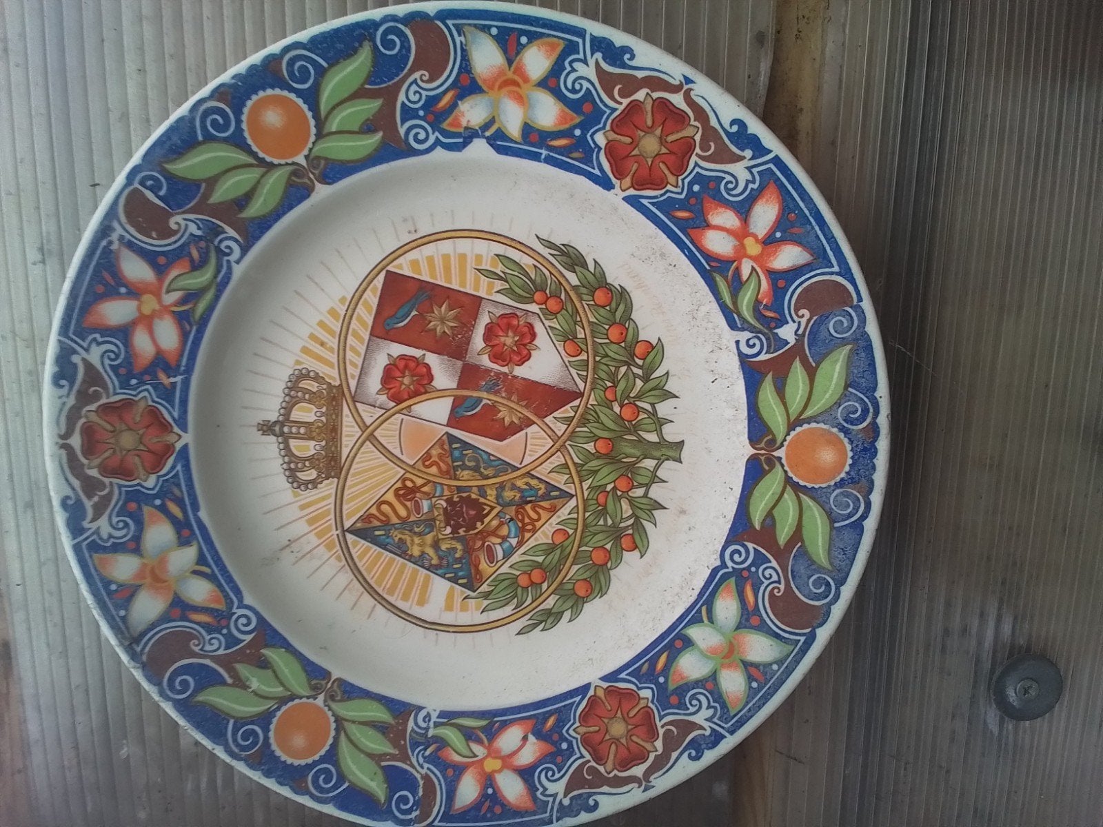 2 Koninklijk Huis borden - Herinnering 1813-1913, Ophalen of Verzenden