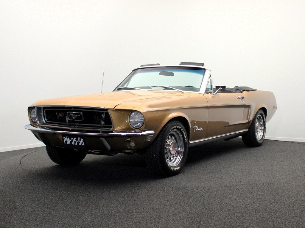 Ford USA Mustang Cabrio 289 V8 1968 Aut *Gerestaureerd* C-Co, Auto's, Oldtimers, Achterwielaandrijving, 4800 cc, Zwart, Overige kleuren