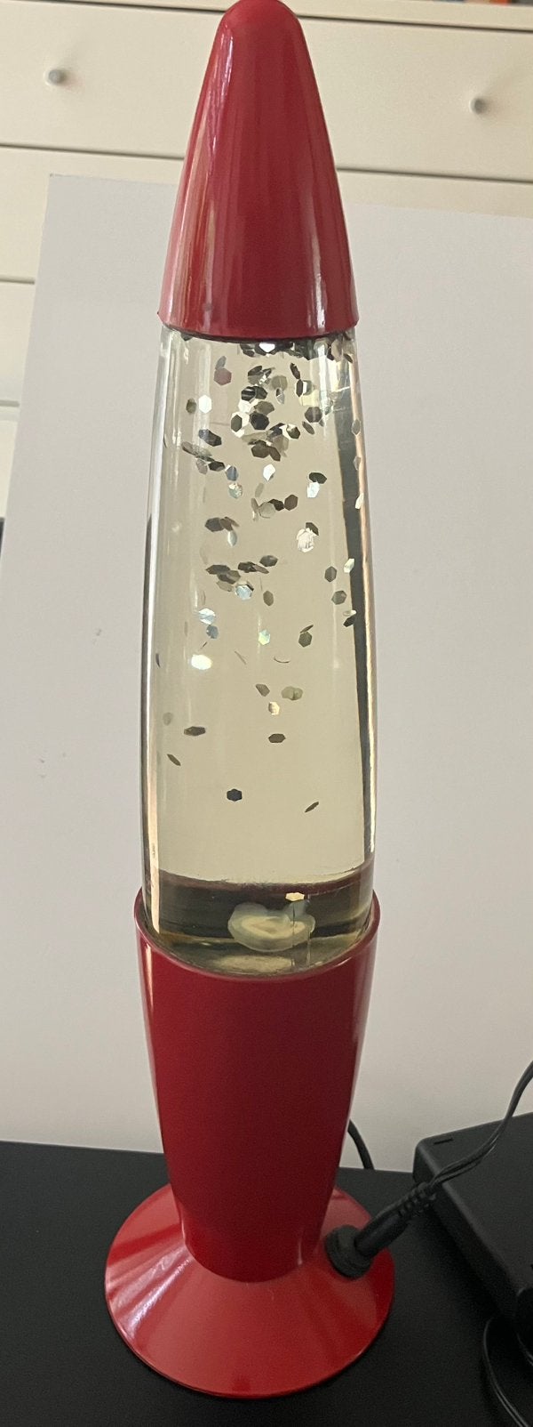 Vintage Fun-Litus -Glitter--Lavalamp in goede werkende staat, Overige materialen, Vintage, Overige fittingen, Ophalen of Verzenden