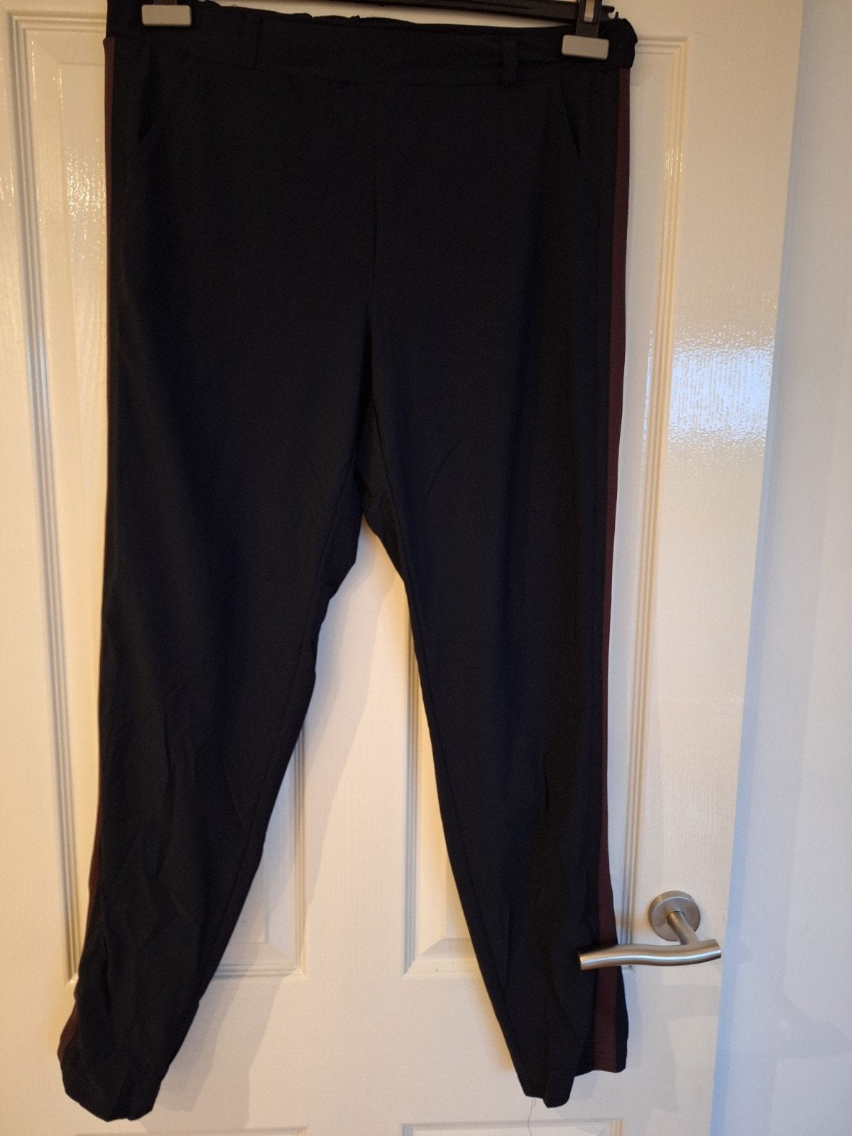 Studio Anneloes donkerblauwe broek met streep - Maat XL, Studio Anneloes, Blauw, Maat 46/48 (XL) of groter, Ophalen of Verzenden