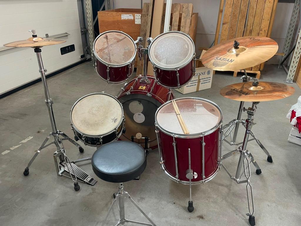 Sonor Force 3000 Drumstel, Muziek en Instrumenten, Drumstellen en Slagwerk, Ophalen, Gebruikt, Sonor