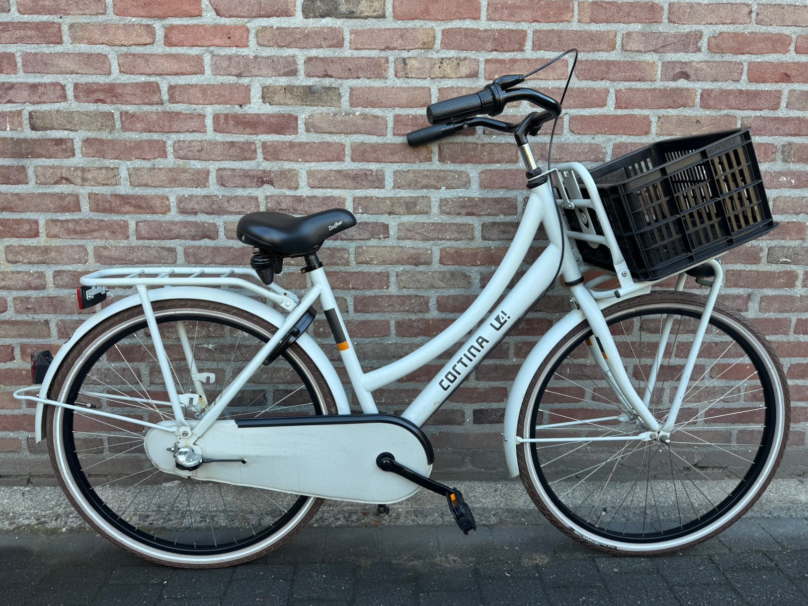 Cortina U4 Transportfiets 26 inch // IZGS //, Terugtraprem, Versnellingen, Zo goed als nieuw, Ophalen