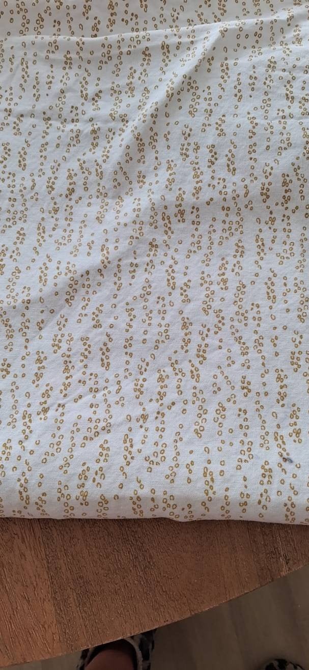 Tafelkleed Dille en Kamille met gouden stippen, Ophalen, Gebruikt