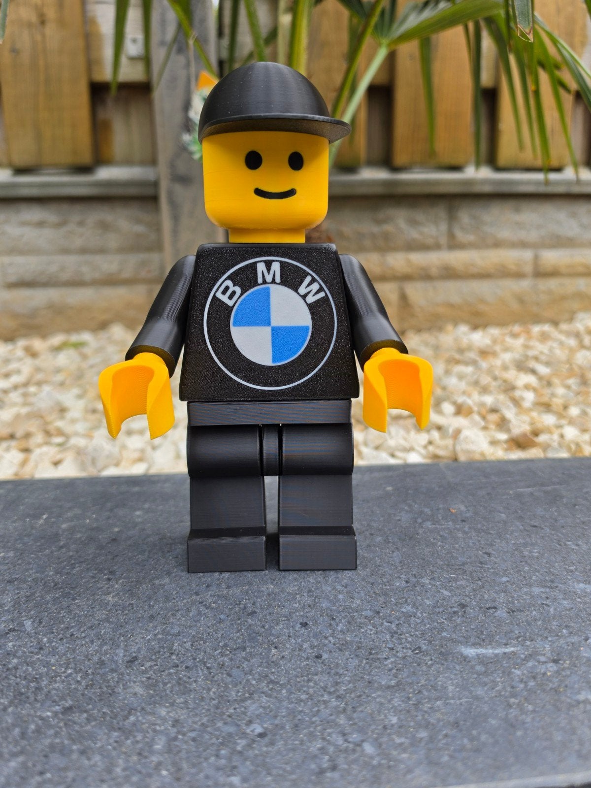 Grote Lego Minifiguur BMW Logo - 22 cm, Ophalen of Verzenden, Zo goed als nieuw