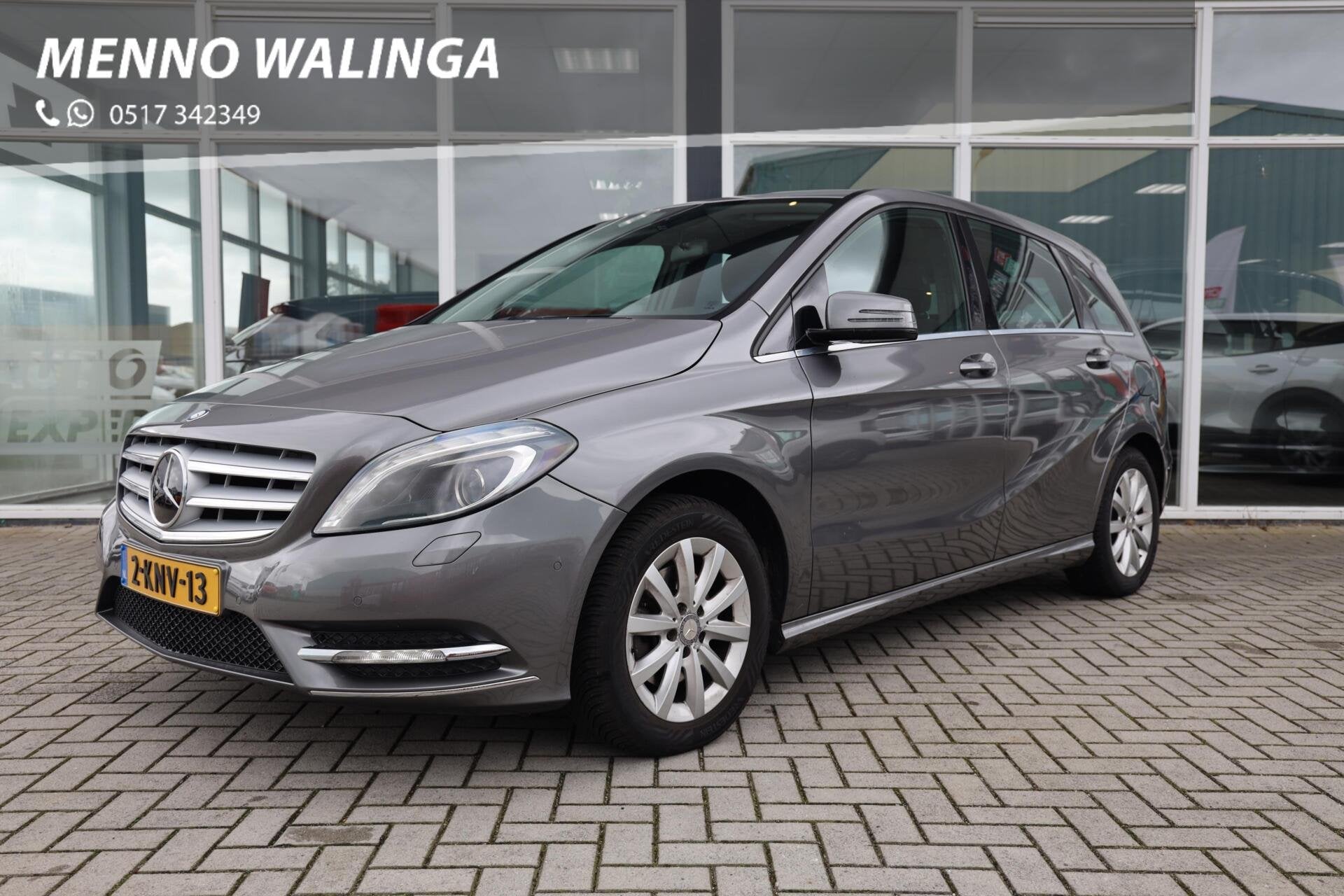 Mercedes B-klasse 200 Ambition|Inklapbare trekhaak|PDC|Airco, Auto's, Voorwielaandrijving, Gebruikt, Met garantie (alle), Bedrijf