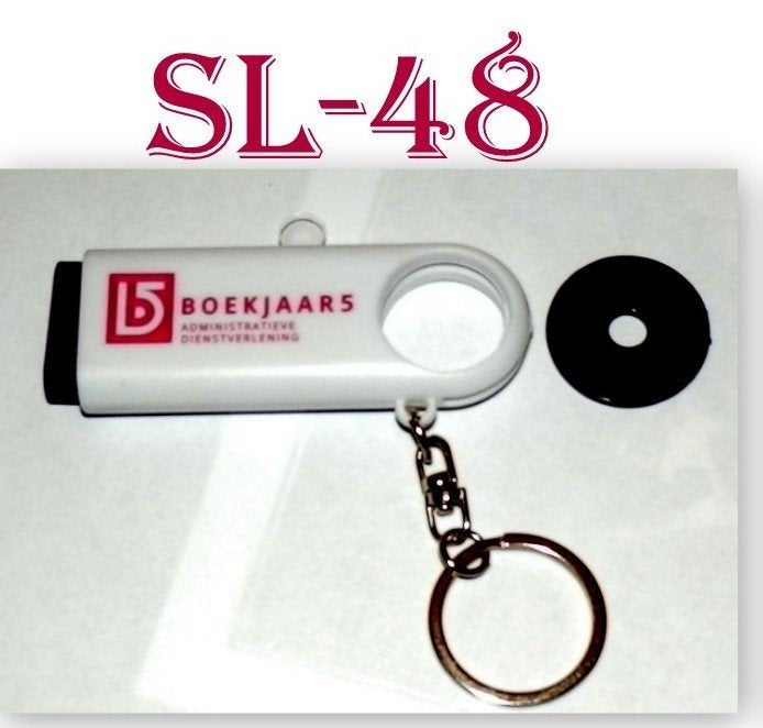 Sl48 Winkelwagenmuntje / sleutelhanger, Verzamelen, Sleutelhangers, Ophalen of Verzenden, Zo goed als nieuw, Overige typen