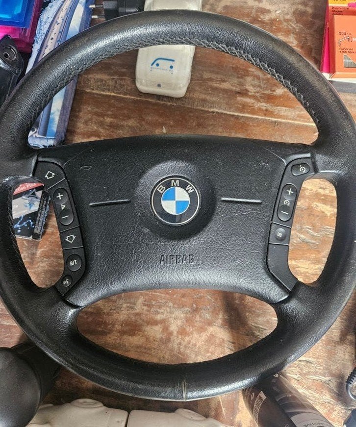 BMW E39 stuurwiel plus Airbag, Ophalen of Verzenden, Gebruikt, BMW
