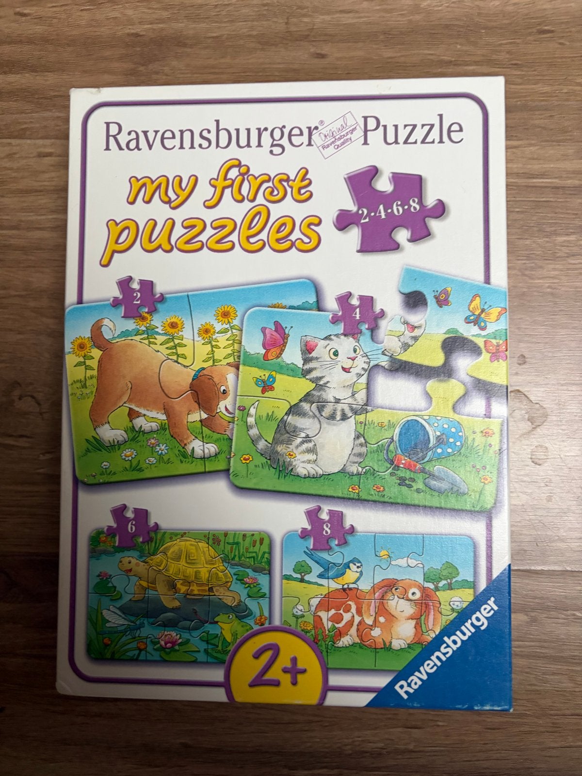 Ravensburger My First Puzzles 2-4-6-8 stukjes, Kinderen en Baby's, Speelgoed | Kinderpuzzels, Ophalen of Verzenden, Minder dan 10 stukjes