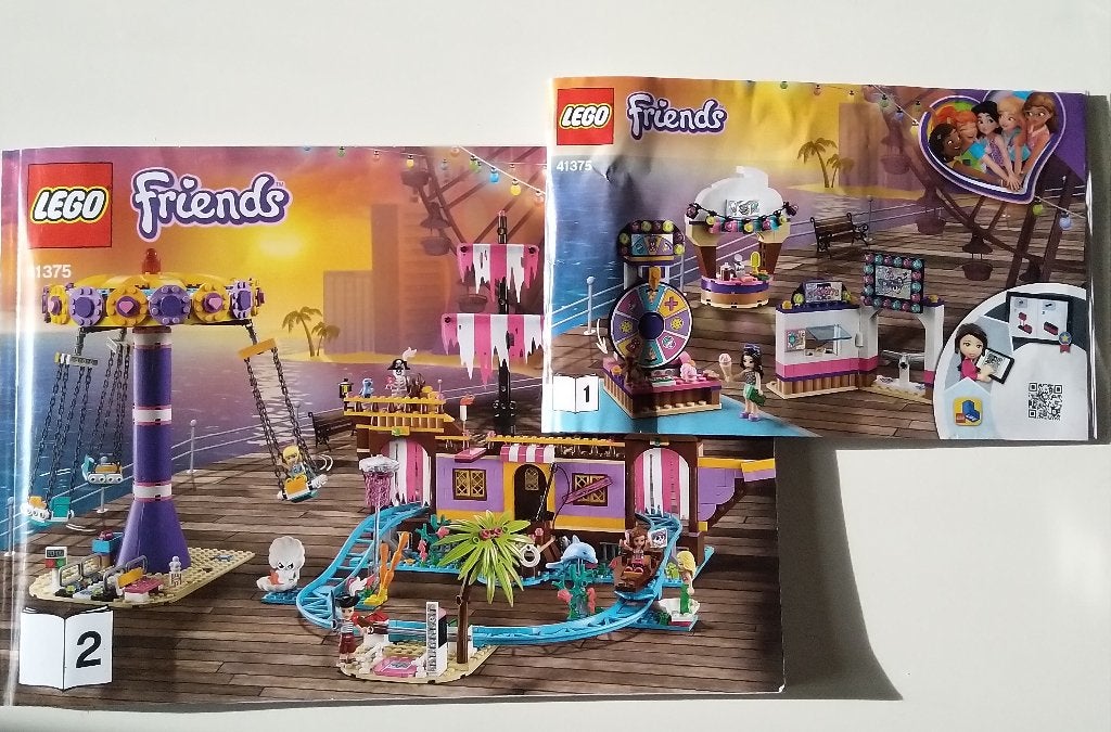 Lego Friends 41375 Heartlake City pier met kermisattracties, Compleet, Lego, Friends, Ophalen of Verzenden