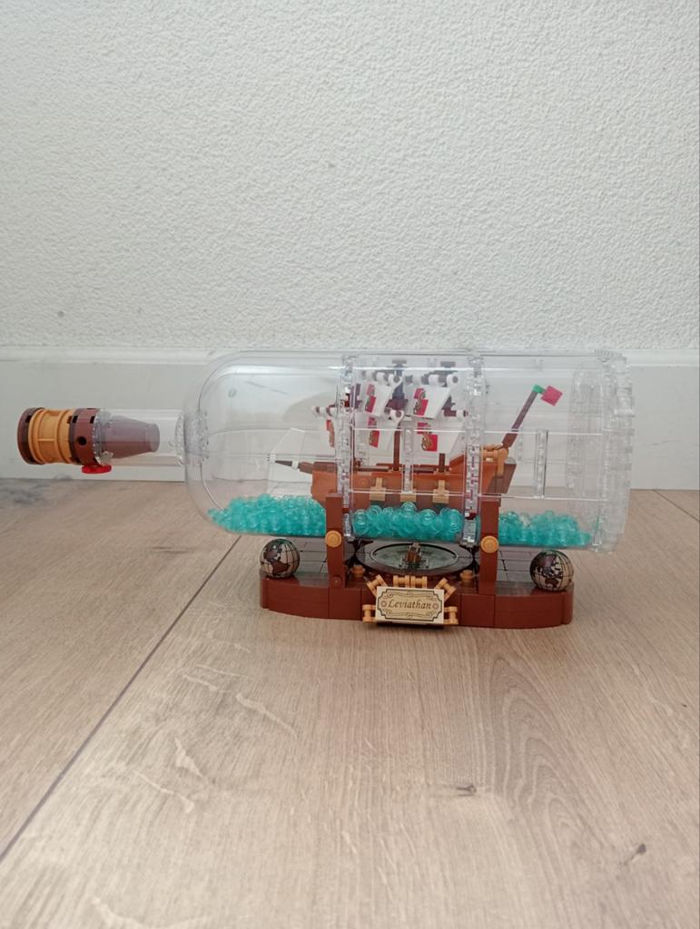 Lego Ideas Schip in Fles, Ophalen of Verzenden, Zo goed als nieuw, Overige merken