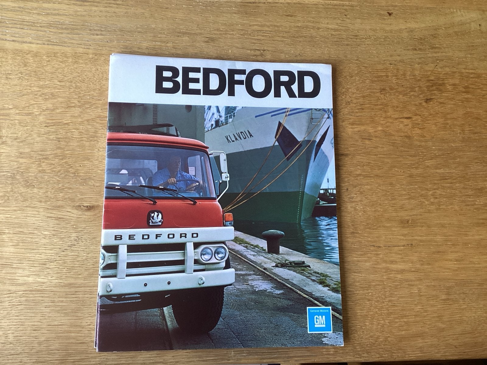 Bedford Vrachtwagen Brochure (Jaren '70), Ophalen of Verzenden, Gelezen, Overige merken