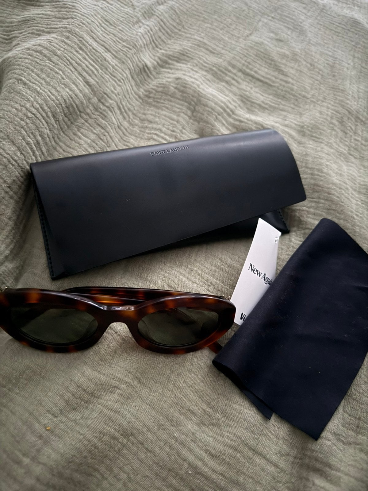 Saint laurent brillen, Overige merken, Zwart, Ophalen of Verzenden, Zo goed als nieuw