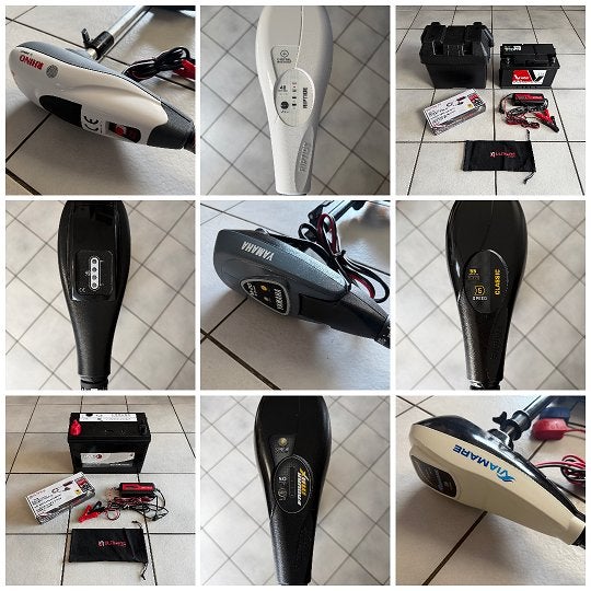 Minn Kota Amarew Talamex complete set of los al vanaf 115,00, Watersport en Boten, Ophalen, Minder dan 5 pk, Elektrisch, Zo goed als nieuw