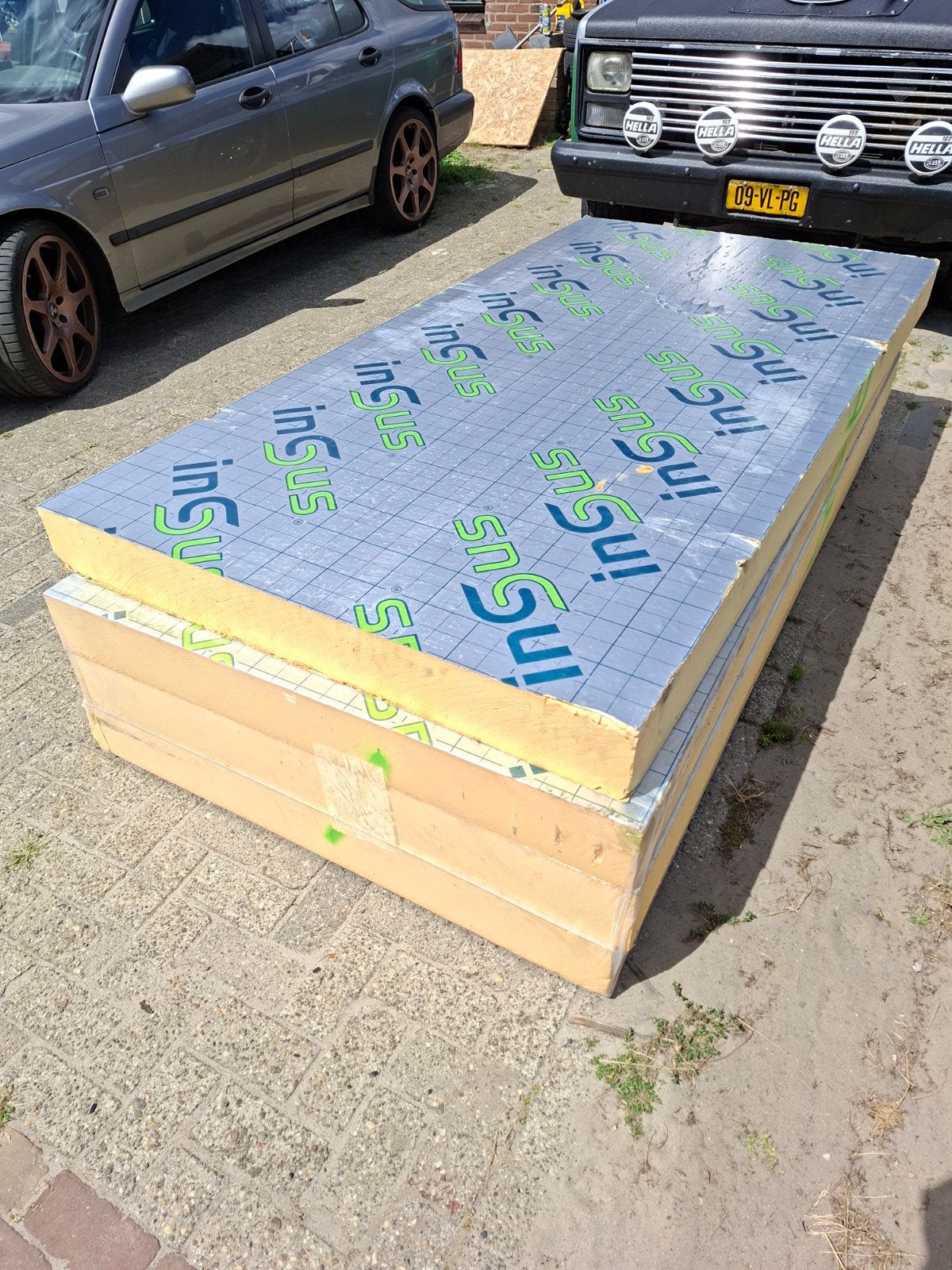 PIR isolatieplaten - 140mm, Doe-het-zelf en Verbouw, Ophalen, Dakisolatie, 10 tot 15 m², 12 cm of meer