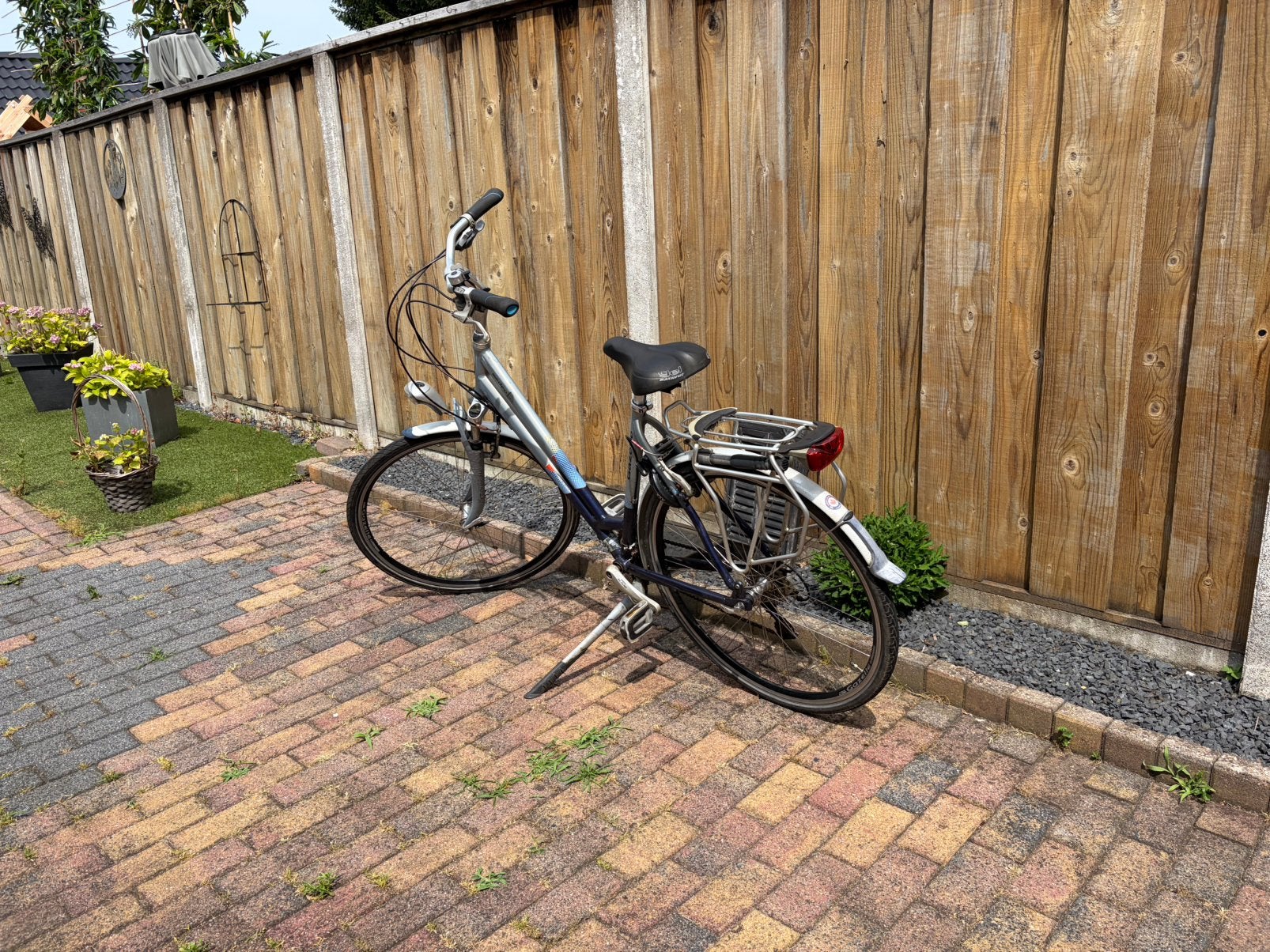Gazelle Damesfiets, Fietsen en Brommers, Fietsen | Dames | Damesfietsen, Gebruikt, Gazelle, Versnellingen, 53 tot 56 cm, Ophalen