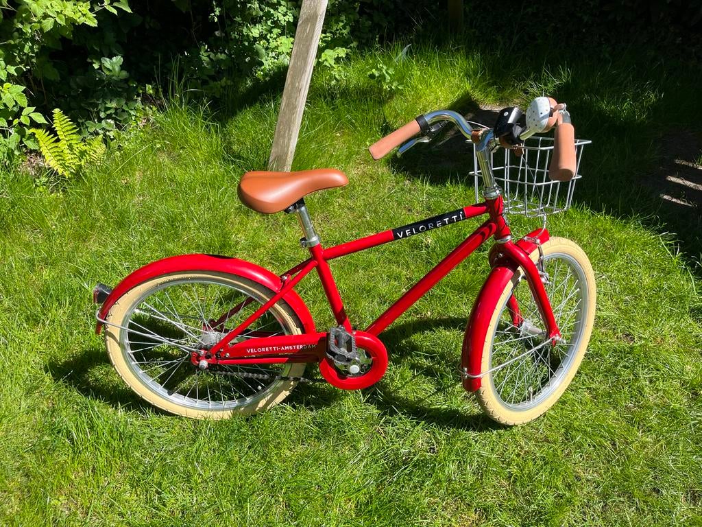 Veloretti Junior kinderfiets (20 inch), Ophalen, Zo goed als nieuw, Terugtraprem, 20 inch of meer