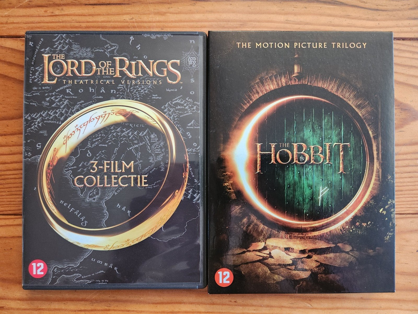 Lord of the Rings & The Hobbit Trilogieën DVD Collectie, Cd's en Dvd's, Dvd's | Science Fiction en Fantasy, Engels, Nederlands