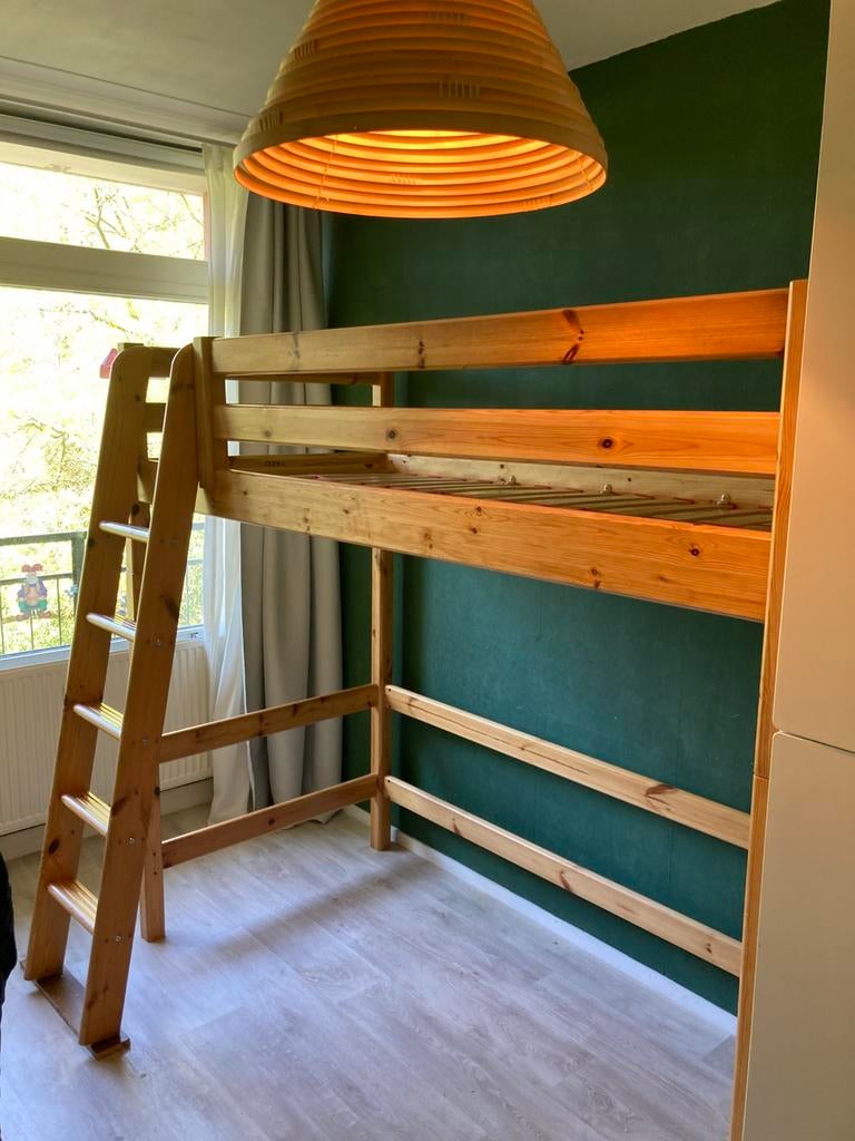 Flexa hoogslaper, Ophalen, Gebruikt, Eenpersoons, 160 tot 180 cm