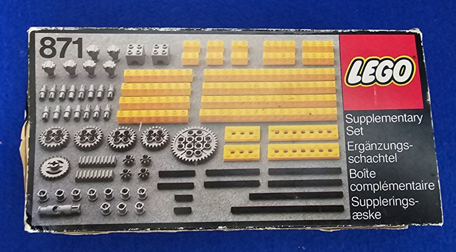 Lego Technic 871 uitbreidingset, Compleet, Lego, Overige typen, Ophalen of Verzenden