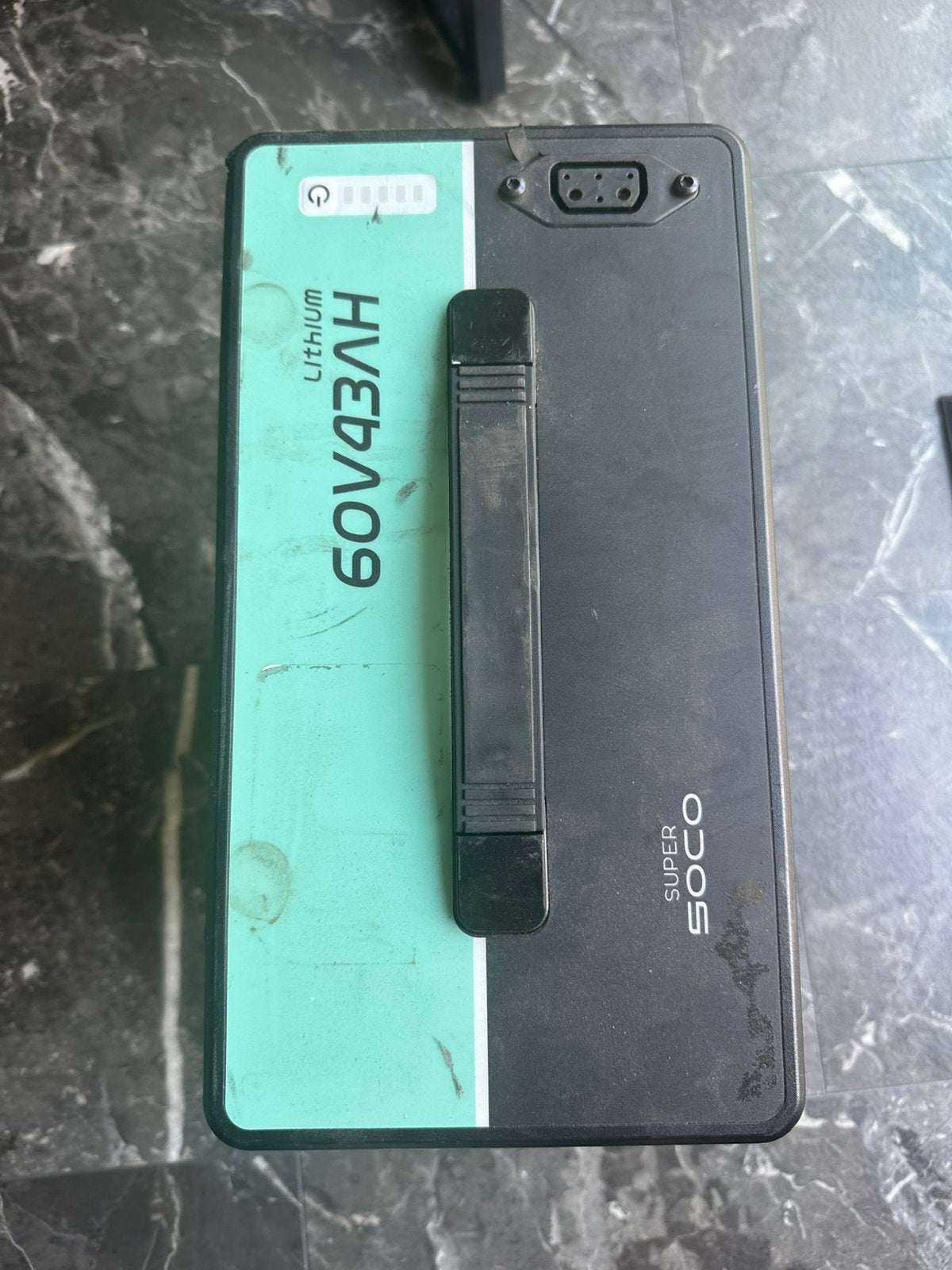 Super SOCO 60V 43AH Lithium Accu met GPS Alarm, Ophalen of Verzenden, Gebruikt