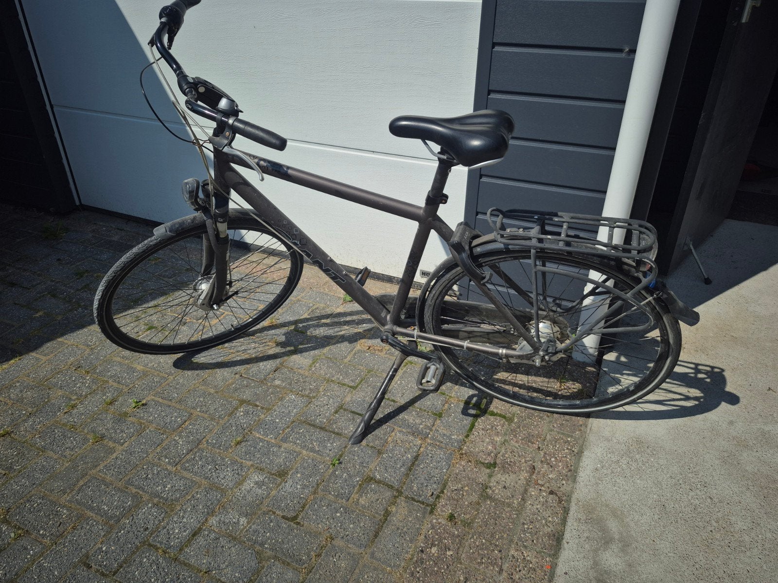 Giant fiets met 7 versnellingen, Ophalen, Gebruikt, Velgrem, Versnellingen