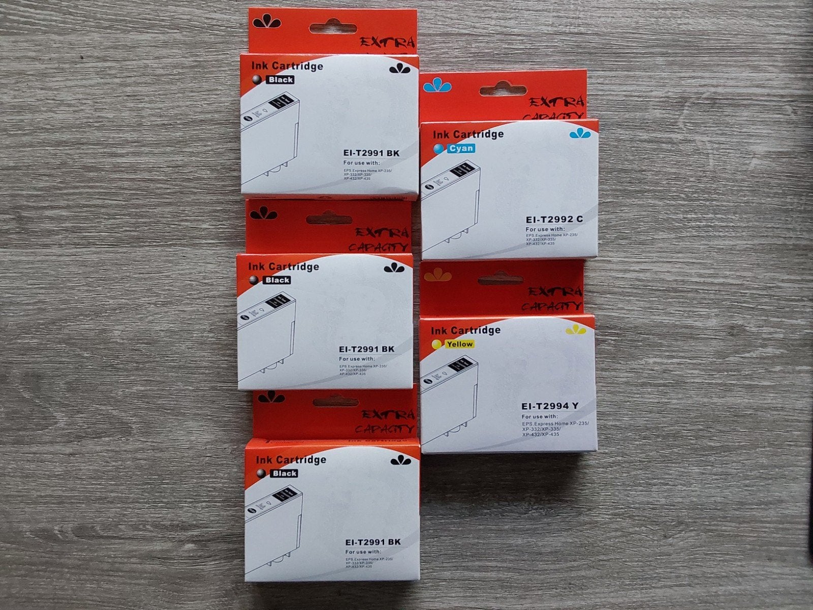 Epson printer inktcartridges XP235,XP332,XP335,XP432,XP435, Ophalen of Verzenden, Nieuw