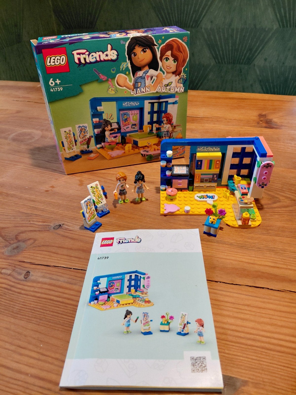 Lego Friends 41739 Lianns kamer, Ophalen of Verzenden, Zo goed als nieuw