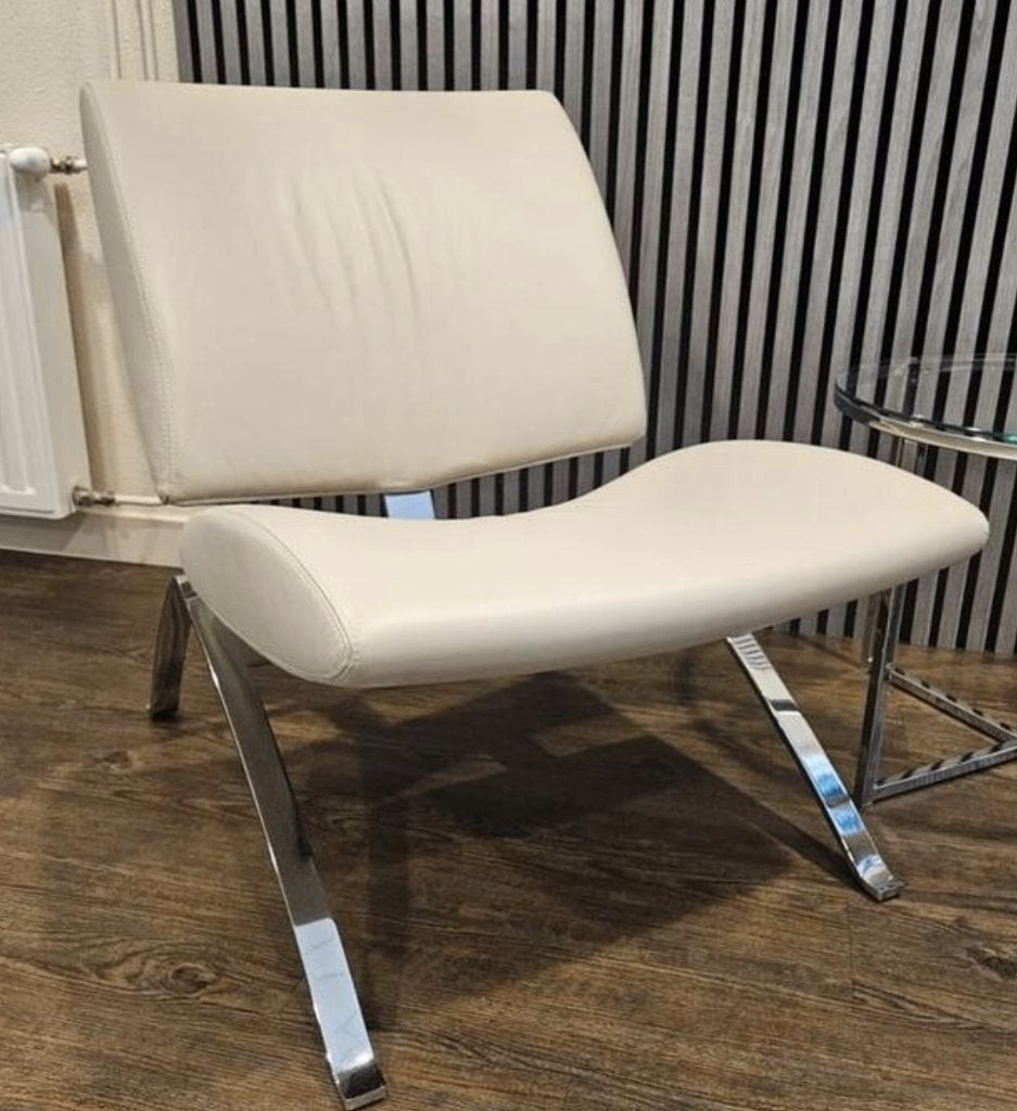 IZGS Artifort Dodo F395 leer fauteuil stoel lounge, Ophalen of Verzenden, Zo goed als nieuw, Nvt, Nvt