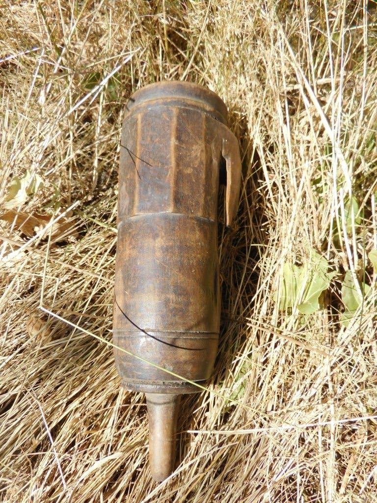 antieke houten slijpsteenhouder wetsteenhouder, Antiek en Kunst, Antiek | Gereedschap en Instrumenten, Ophalen of Verzenden