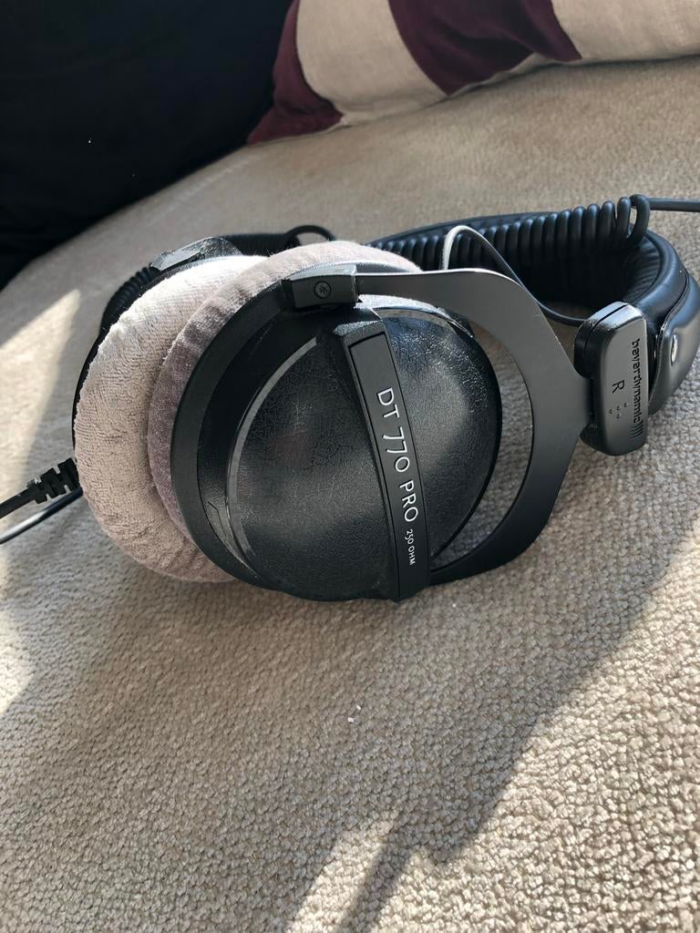 Beyerdynamic DT 770 PRO 250 Ohm Studio Hoofdtelefoon, Audio, Tv en Foto, Koptelefoons, Ophalen of Verzenden, Gebruikt, Over oor (circumaural)