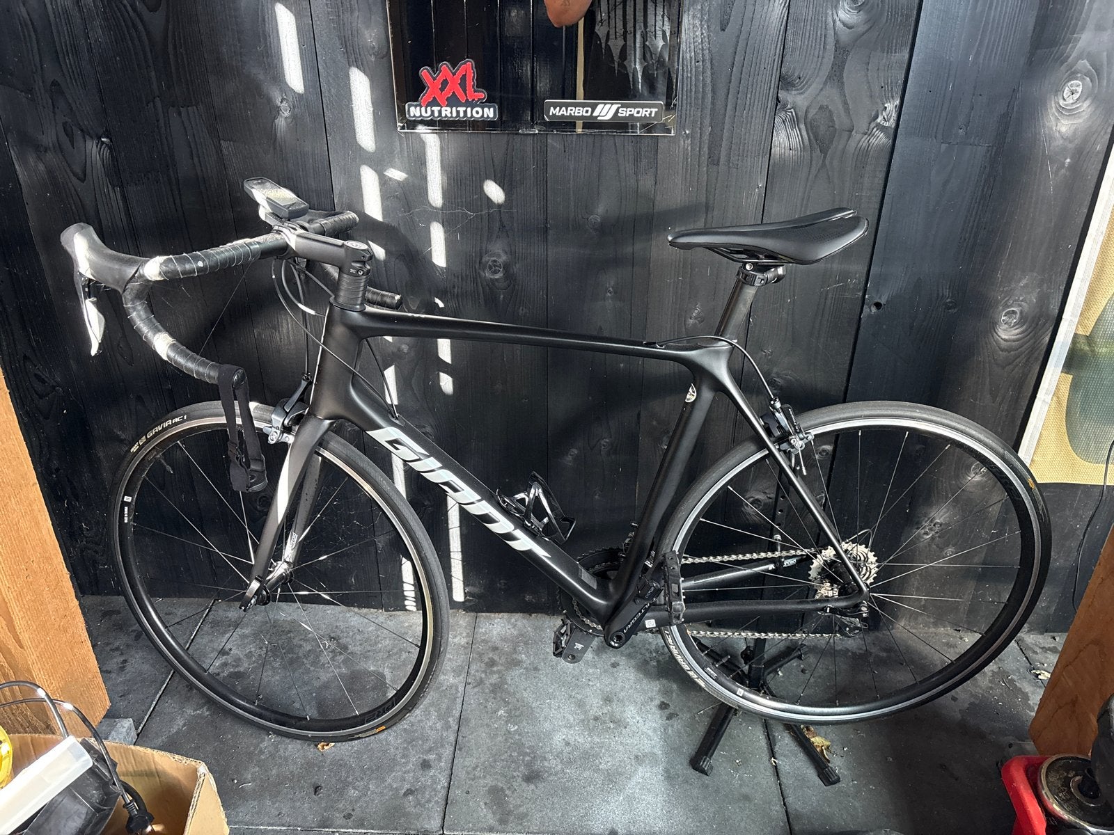 Giant TCA Carbon Racefiets  maat L- Zeer Nette Staat, Fietsen en Brommers, Ophalen, Zo goed als nieuw, Carbon, Giant