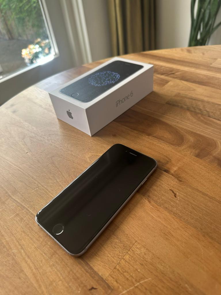 iPhone 6 16 GB Space Gray, Ophalen, Gebruikt, Grijs, 16 GB