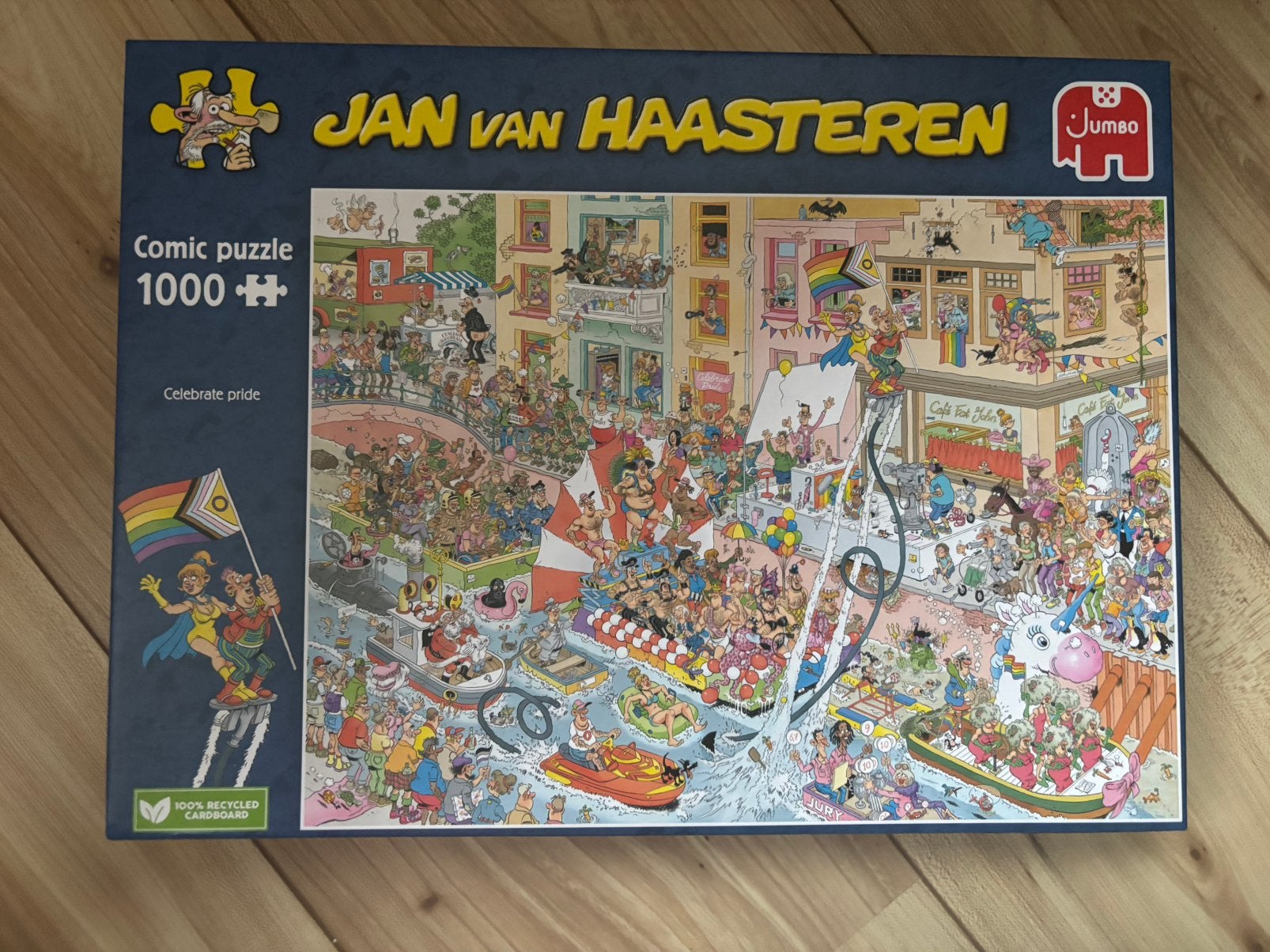 Jam van haasteren puzzel, Ophalen, 500 t/m 1500 stukjes, Zo goed als nieuw