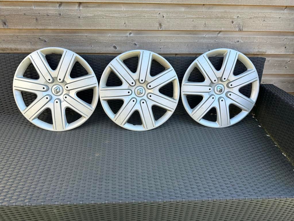 3 wieldoppen Renault 16 inch, Ophalen of Verzenden, Gebruikt