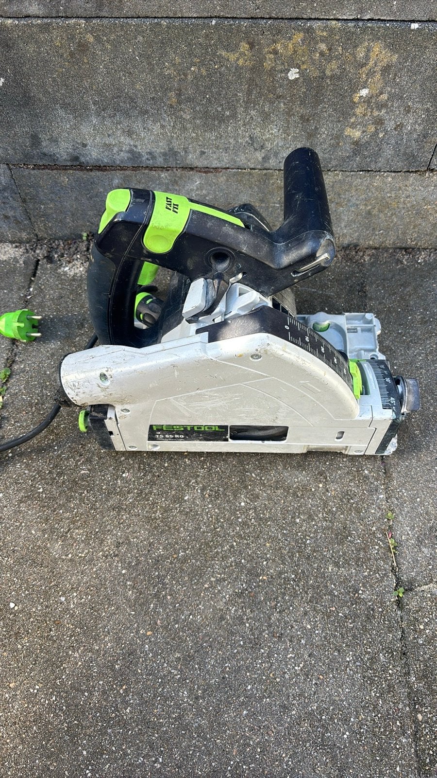 Festool TS 55 RQ invalzaag, Doe-het-zelf en Verbouw, Ophalen, Gebruikt, Invalzaag, 600 tot 1200 watt