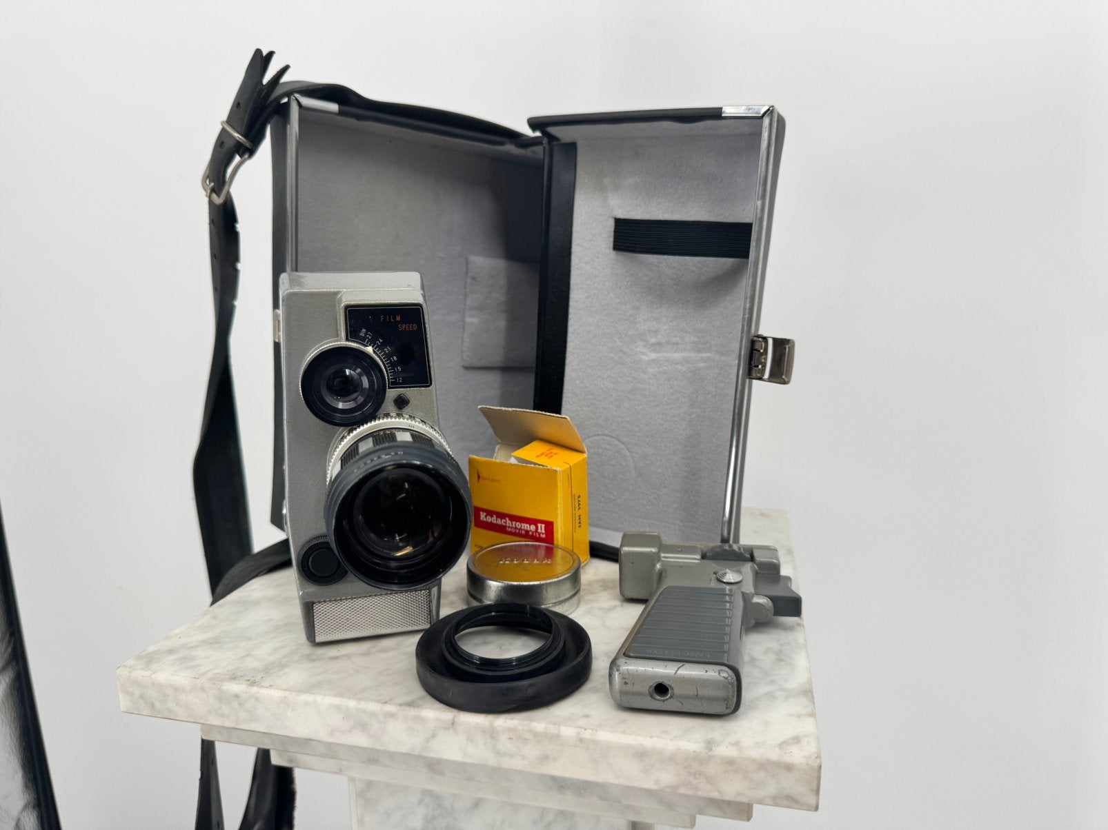 Kopil Zoom 8 EE Super 8 Filmcamera met Koffer, Compact, Ophalen of Verzenden, Nvt, Niet werkend