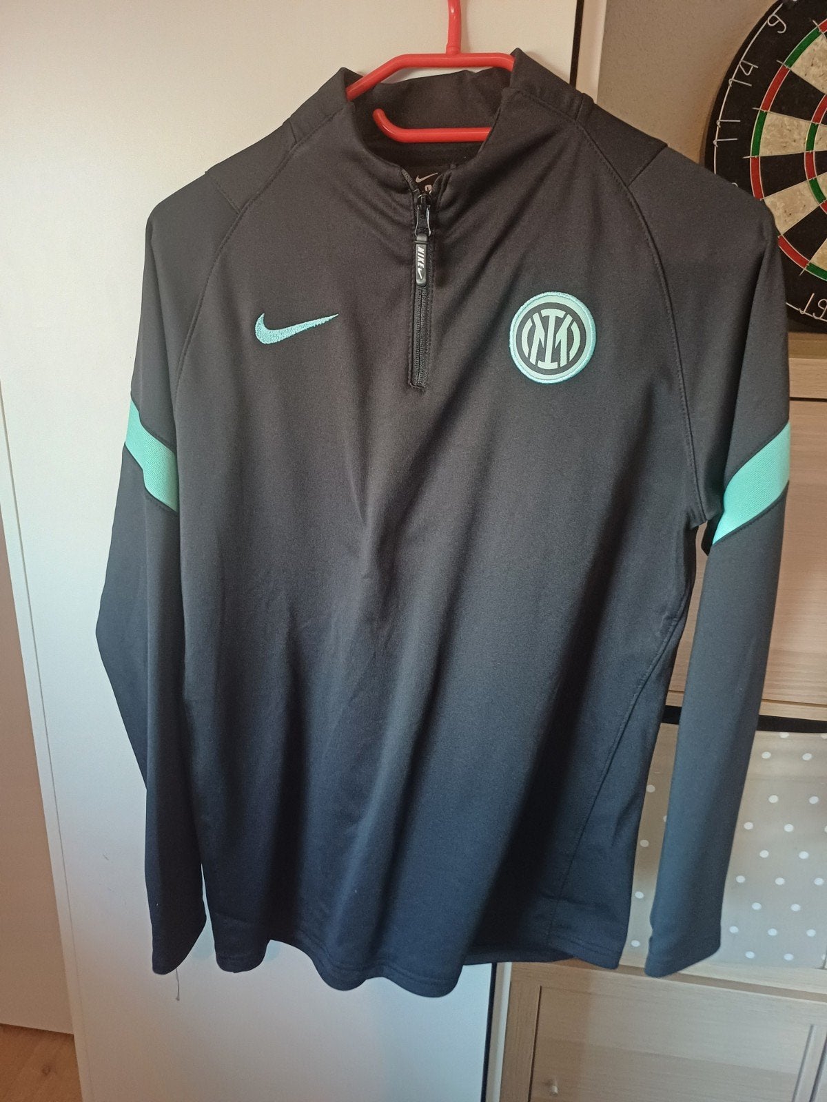 Nike Inter Milan Trainingstrui - Maat L, Maat 52/54 (L), Zwart, Nike, Ophalen of Verzenden