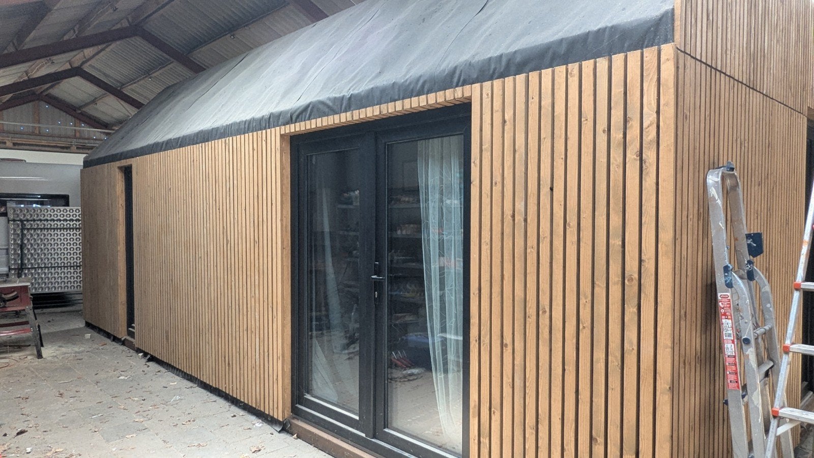 ​Prachtig Chalet op massief stalen frame, Ophalen