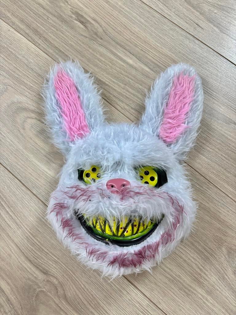 Horror konijn masker - Carnaval - Halloween - Angry Rabbit, Kinderen en Baby's, Carnavalskleding en Verkleedspullen, Ophalen of Verzenden