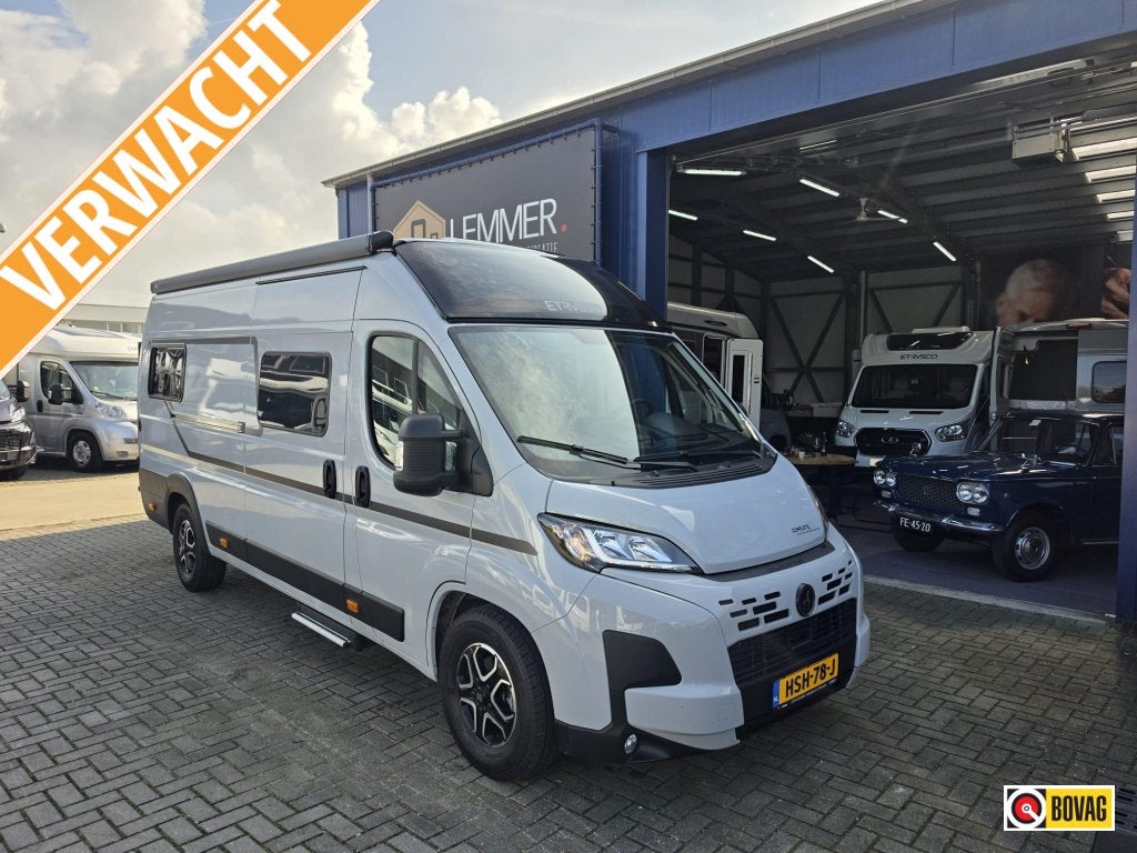 Etrusco CV 640 SB Plus Zonnepaneel, Lithium, Automaat, Ringverwarming, Fiat, Tot en met 2