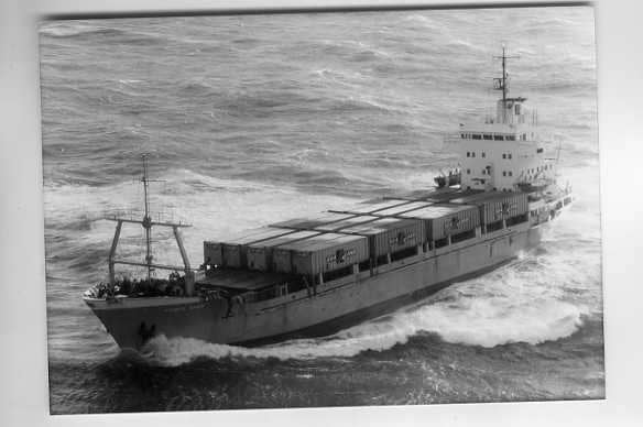 scheepvaart-foto-atlantic baron, Ophalen of Verzenden, Zo goed als nieuw, Motorboot, Boek of Tijdschrift