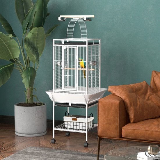 Vogelkooi – Vogelhuis – Vogelkooi Met Standaard, Corvance B.V., Verzenden, Nieuw, Corvancebol@gmail.com