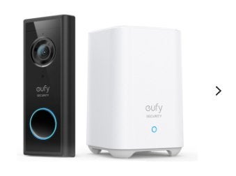 Eufy Video Doorbell Battery Set S220, Ophalen, Bewegingsdetectiesensor, Nieuw, Draadloos